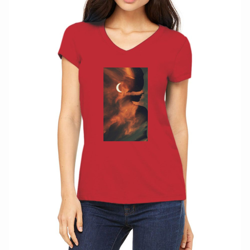 Coloud Women's V-neck T-shirt | Artistshot