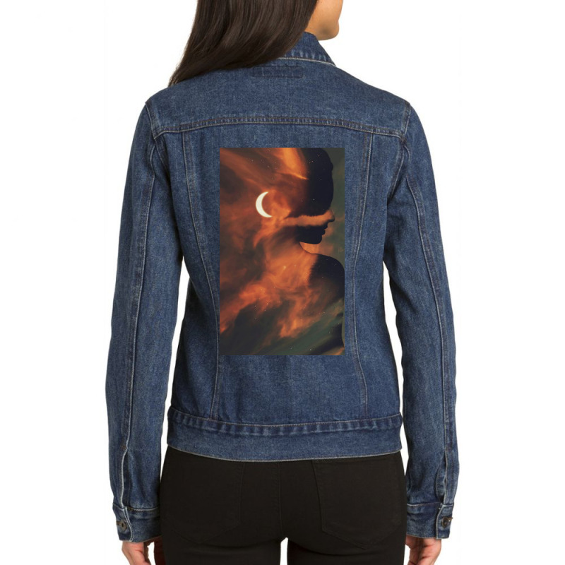 Coloud Ladies Denim Jacket | Artistshot