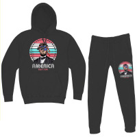 Mens Womens Shirt Lincoln America Fuck Yeah Vintag Hoodie & Jogger Set | Artistshot