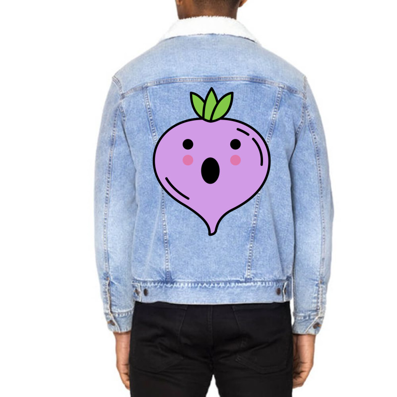 Cute Rutabaga! Unisex Sherpa-lined Denim Jacket | Artistshot