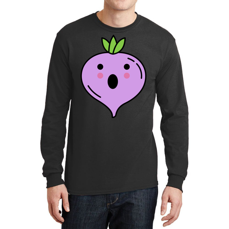 Cute Rutabaga! Long Sleeve Shirts | Artistshot