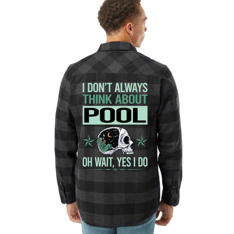 Funny Skeleton Yes I Do Pool Flannel Shirt | Artistshot