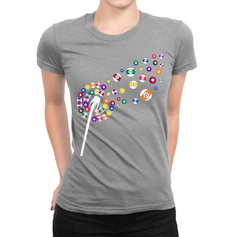 Snooker Dandelion Pool Player Hob Ladies Fitted T-Shirt by shevvyetnorx | Artistshot