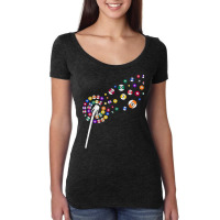 Snooker Dandelion Pool Player Hob Women's Triblend Scoop T-shirt | Artistshot