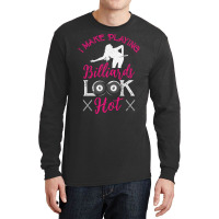 Pocketologist Billiards Pool Billiard 8 Ball Femal Long Sleeve Shirts | Artistshot