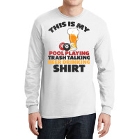 Pool Player Cue Game Sports Billiard Players (3) Long Sleeve Shirts | Artistshot