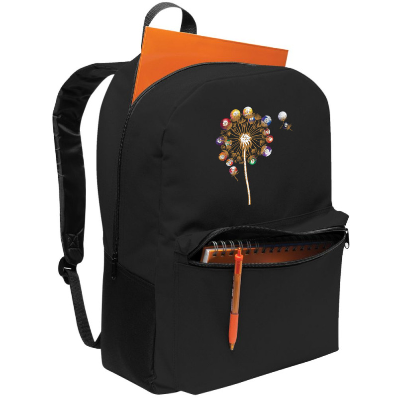 Pool Billiard Billiard Balls Dandelion Snooker Pla Backpack | Artistshot