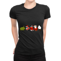 Hot Trend Funny Pig Wears Christmas Tree Costume T Ladies Fitted T-shirt | Artistshot