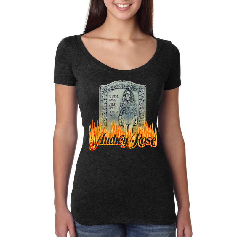 Audrey Rose Headstone Women's Triblend Scoop T-shirt by nthabyiribono | Artistshot