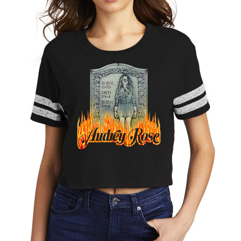 Audrey Rose Headstone Scorecard Crop Tee by nthabyiribono | Artistshot