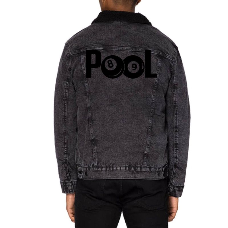 Pool Billards Unisex Sherpa-lined Denim Jacket | Artistshot