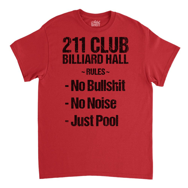 Seattle Pool Players Gift Old School Billiards Poo Classic T-shirt | Artistshot