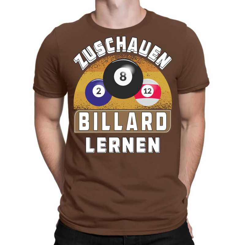 Watch Learn Billiards T-shirt | Artistshot