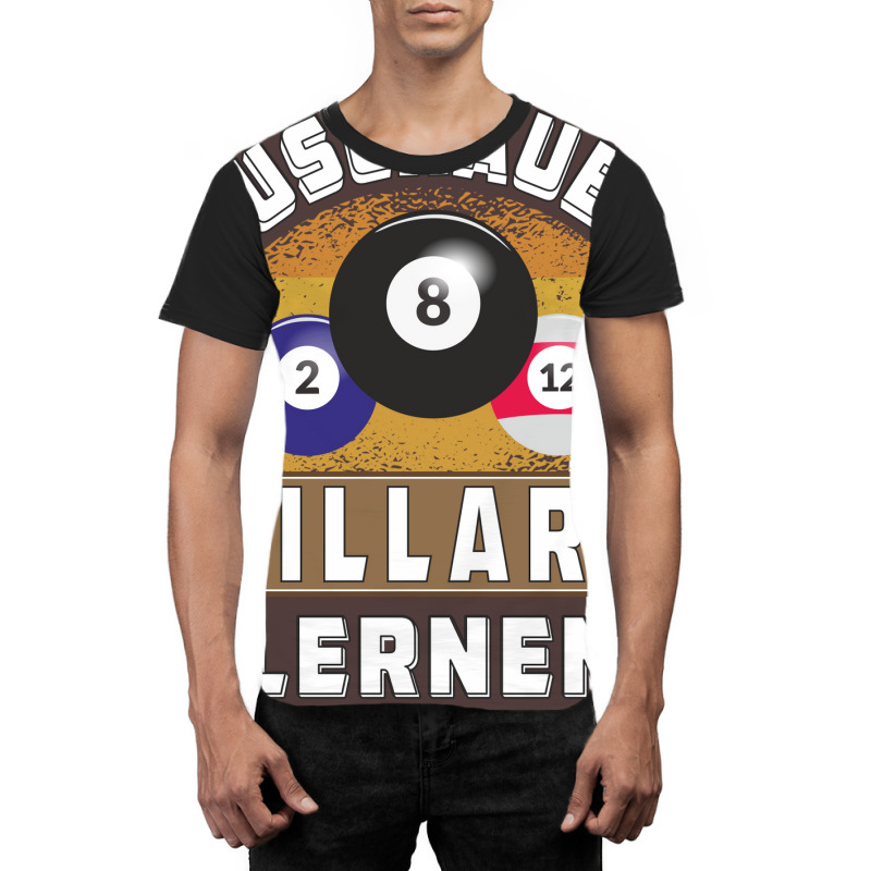 Watch Learn Billiards Graphic T-shirt | Artistshot