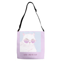 I Wish I Could Be A Cat Adjustable Strap Totes | Artistshot