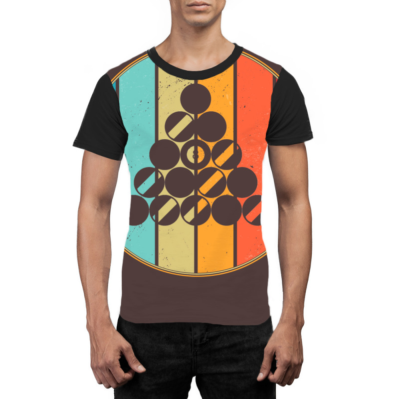 Retro Vintage Sunset Billiard Lover Graphic T-shirt | Artistshot