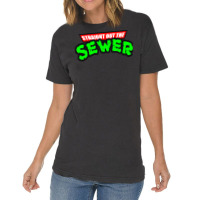 Straight Out The Sewer Vintage T-shirt | Artistshot