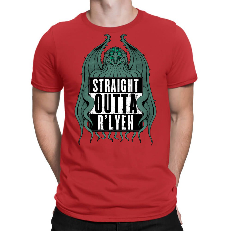 Straight Outta R'lyeh T-Shirt by micsikhibinop | Artistshot