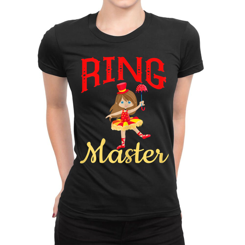 Circus Girls Ringmaster Costume Shirt   Ringmaster Ladies Fitted T-Shirt by ewubea | Artistshot