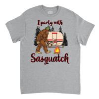 Sasquatch Caravan Camping Trailer Mobile Home Moto Classic T-shirt | Artistshot