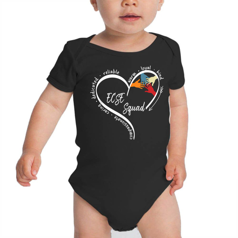 Heart Special Education Ecse Teacher Back To Schoo Baby Bodysuit | Artistshot