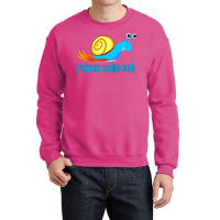 Fastest Racing Snail   Fast Racing Snail1 Crewneck Sweatshirt | Artistshot