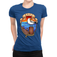 Island Bird Ladies Fitted T-shirt | Artistshot