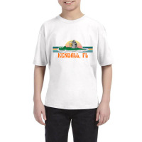 Kendall, Florida Native Vacation Raccoon On Alliga Youth Tee | Artistshot