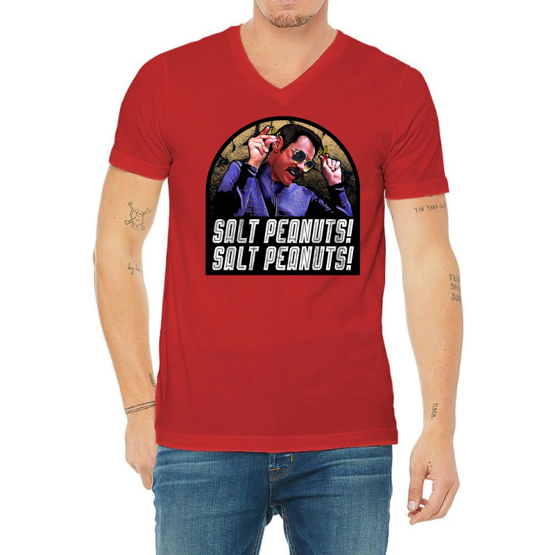 Salt Peanuts! Salt Peanuts! V-neck Tee | Artistshot