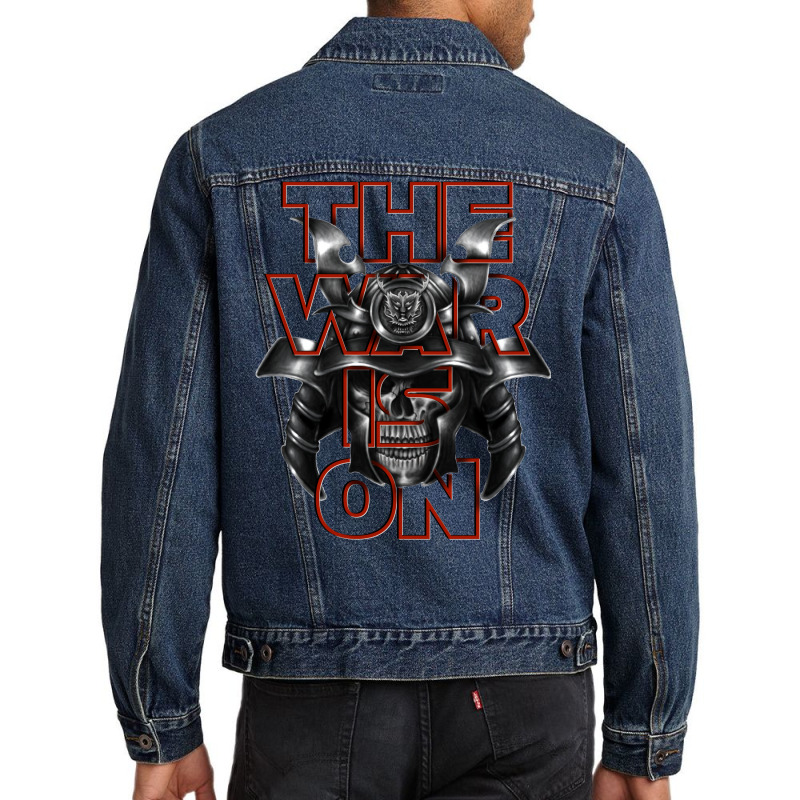 The War Is On Men Denim Jacket by nathansaranng | Artistshot