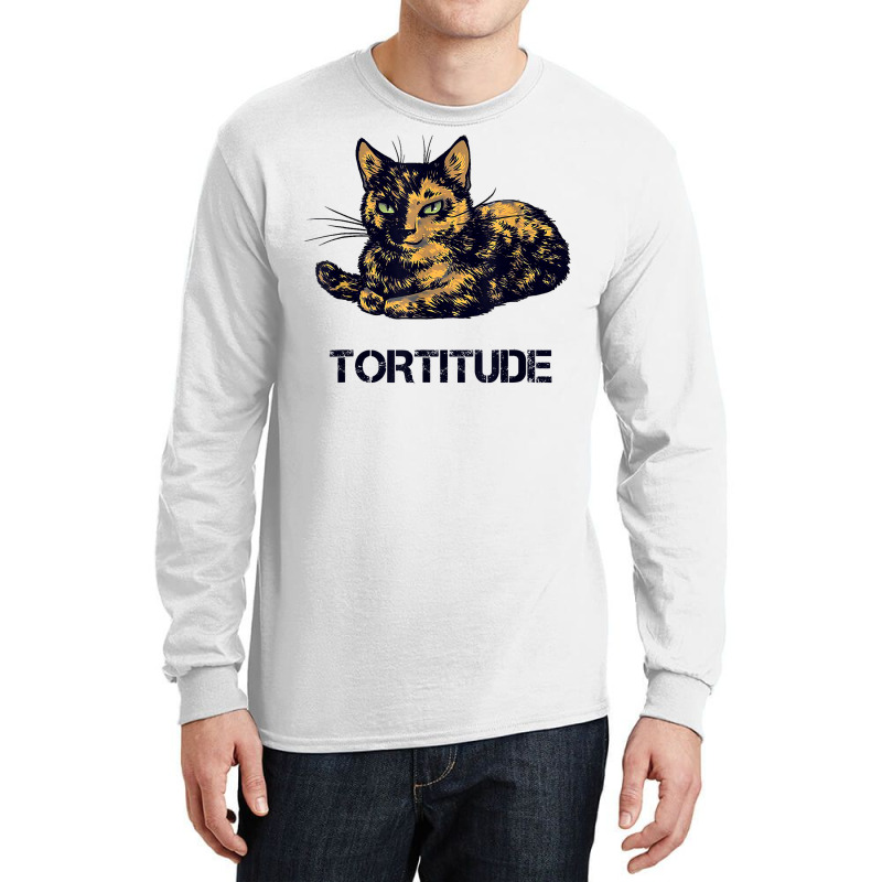 Tortitude Cat Tortoiseshell Kittens Torties Kitty Long Sleeve Shirts by dong | Artistshot