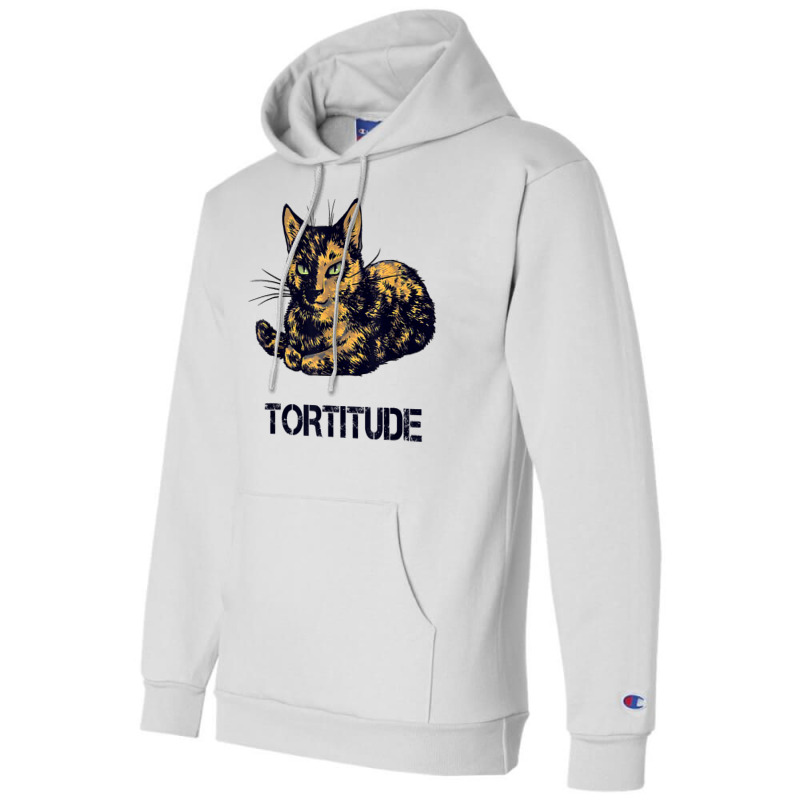 Tortitude Cat Tortoiseshell Kittens Torties Kitty Champion Hoodie by dong | Artistshot