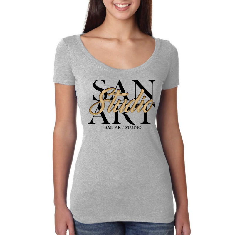 San Art Studio 2021 Women's Triblend Scoop T-shirt by kunyugeudrim | Artistshot