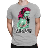 The Zombie Grrlz Horror Podcast T-shirt | Artistshot