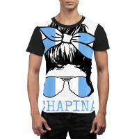 Chapina Guatemala Pride Guatemalan Flag Girls T Sh Graphic T-shirt | Artistshot