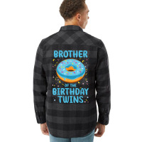 Brother Of The Birthday Twins T Shirt Flannel Shirt | Artistshot