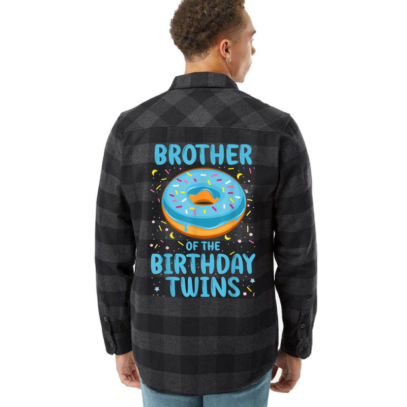 Brother Of The Birthday Twins T Shirt Flannel Shirt | Artistshot