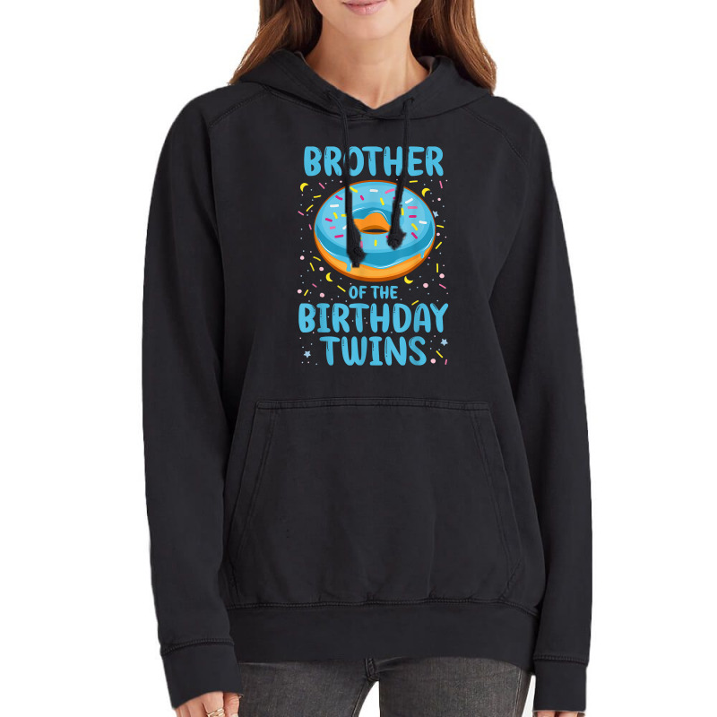 Brother Of The Birthday Twins T Shirt Vintage Hoodie | Artistshot