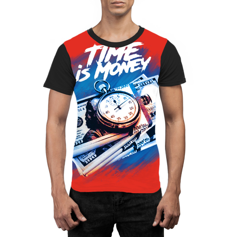 Time Is Money Graphic T-shirt by nathansaranng | Artistshot