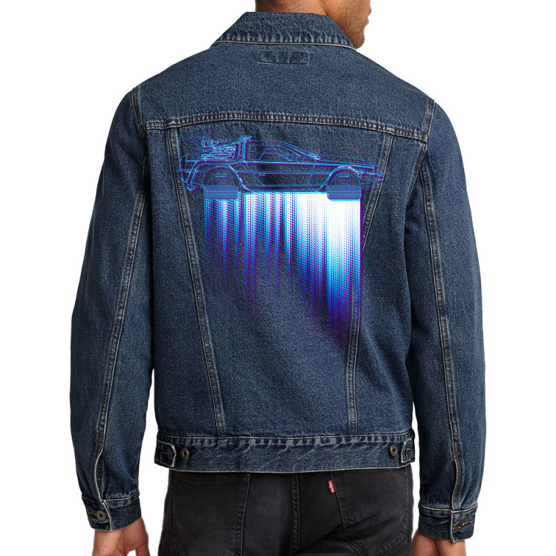 Time Machine 1 Men Denim Jacket by nathansaranng | Artistshot