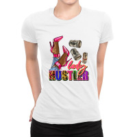 Lady Hustler Black Woman Ladies Fitted T-shirt | Artistshot