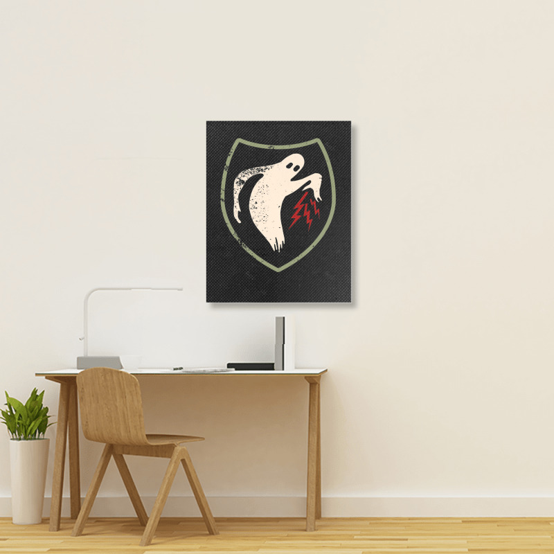 Wwii Vintage Ghost Army World War 2 Ghost Army Pre Portrait Canvas Print by terrilyn | Artistshot