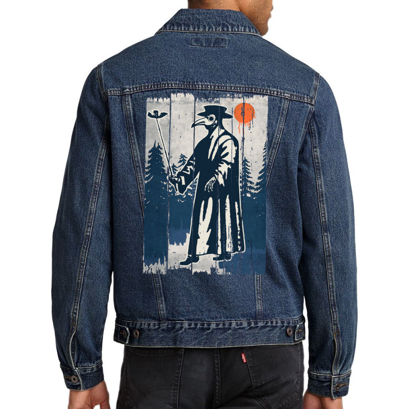 Black Plague Men Denim Jacket by neekakhalodb | Artistshot