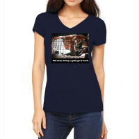 I Gotta Go To Work Women's V-neck T-shirt | Artistshot