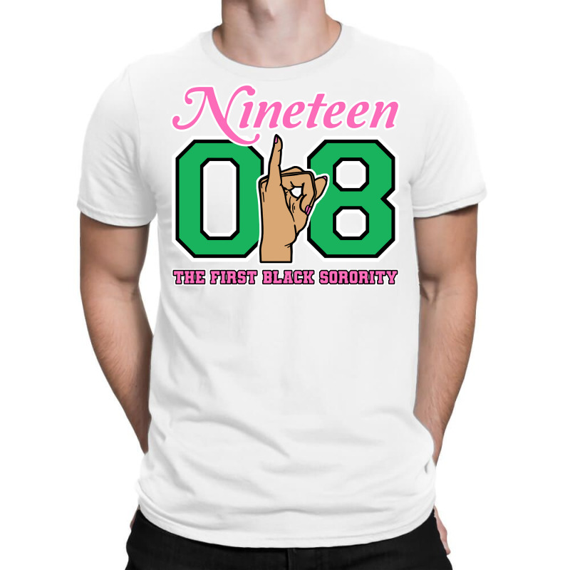 J15 Nineteen 08 Founder's Day Aka Women Hand Sign T-shirt | Artistshot