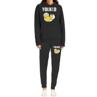 Yolked   Workout And Lifting Tank Top Hoodie & Jogger Set | Artistshot