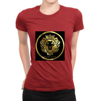 The Black King Ladies Fitted T-shirt | Artistshot