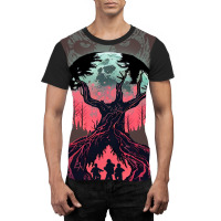 Vecna Is Watching You Graphic T-shirt | Artistshot