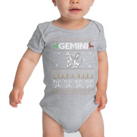 Gemini Christmas Ugly Sweater Baby Bodysuit | Artistshot