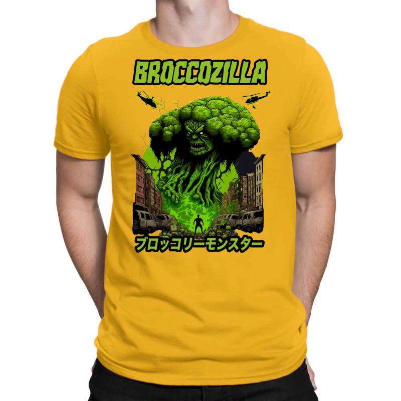 Broccozilla T-Shirt by neekakhalodb | Artistshot